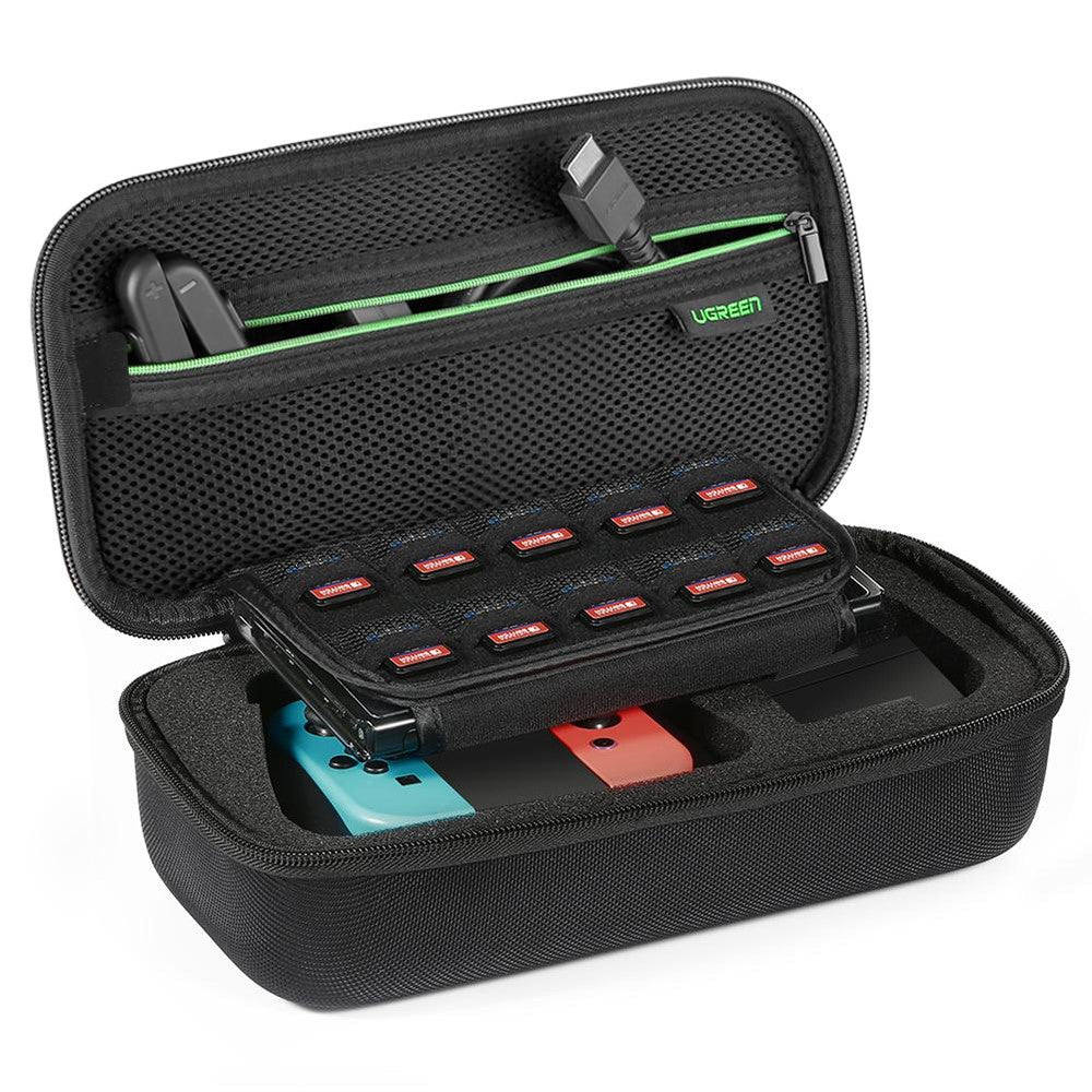 UGREEN Oxford Cloth Storage Bag Hard Shell Case for Nintendo Switch