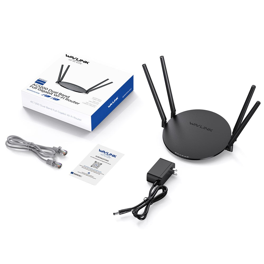 WAVLINK WN530HG3 AC1200 WiFi Repeater with 1000Mbps WAN / LAN Ethernet Port Dual Band AP Router