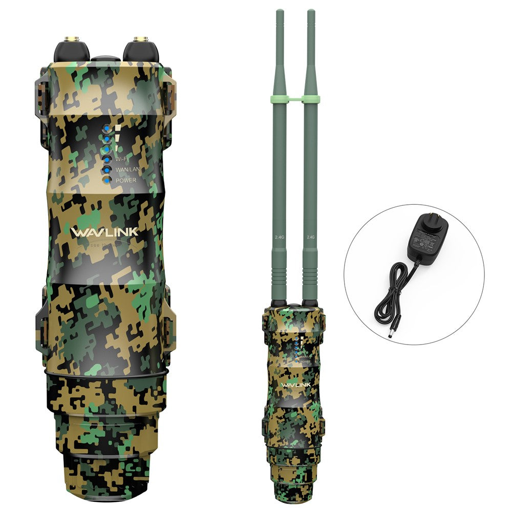 WAVLINK WN570HN2 300Mbps High Power Outdoor Router Poe Weatherproof AP  /  Repeater Mode WiFi Extender