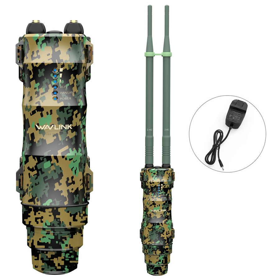 WAVLINK WN570HN2 300Mbps High Power Outdoor Router Poe Weatherproof AP  /  Repeater Mode WiFi Extender