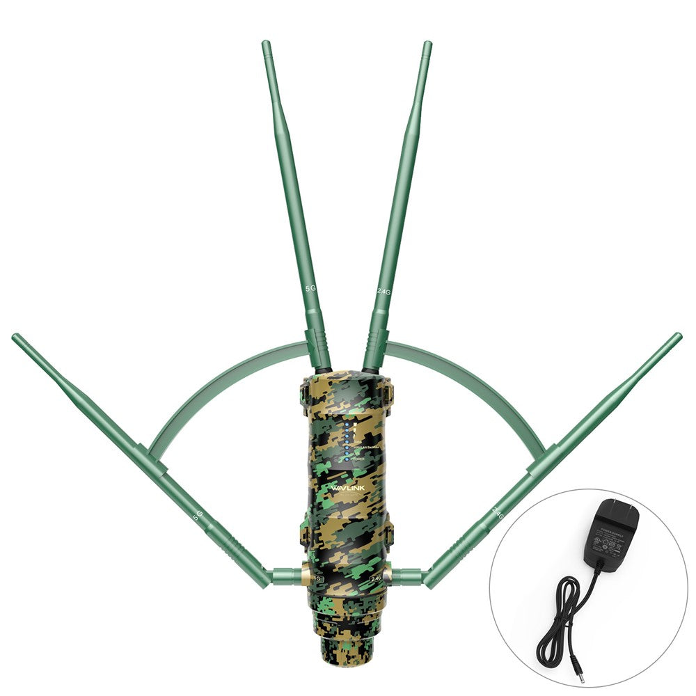 WAVLINK WN572HP3 AC1200 Dual Band Long Range Access Point WiFi Extender with Poe High Gain Antennas
