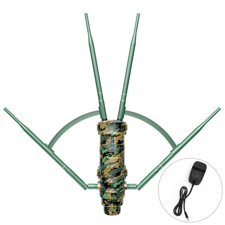 WAVLINK WN572HP3 AC1200 Dual Band Long Range Access Point WiFi Extender with Poe High Gain Antennas