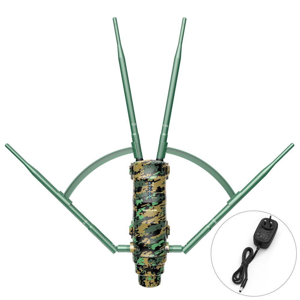 WAVLINK WN572HP3 AC1200 Dual Band Long Range Access Point WiFi Extender with Poe High Gain Antennas