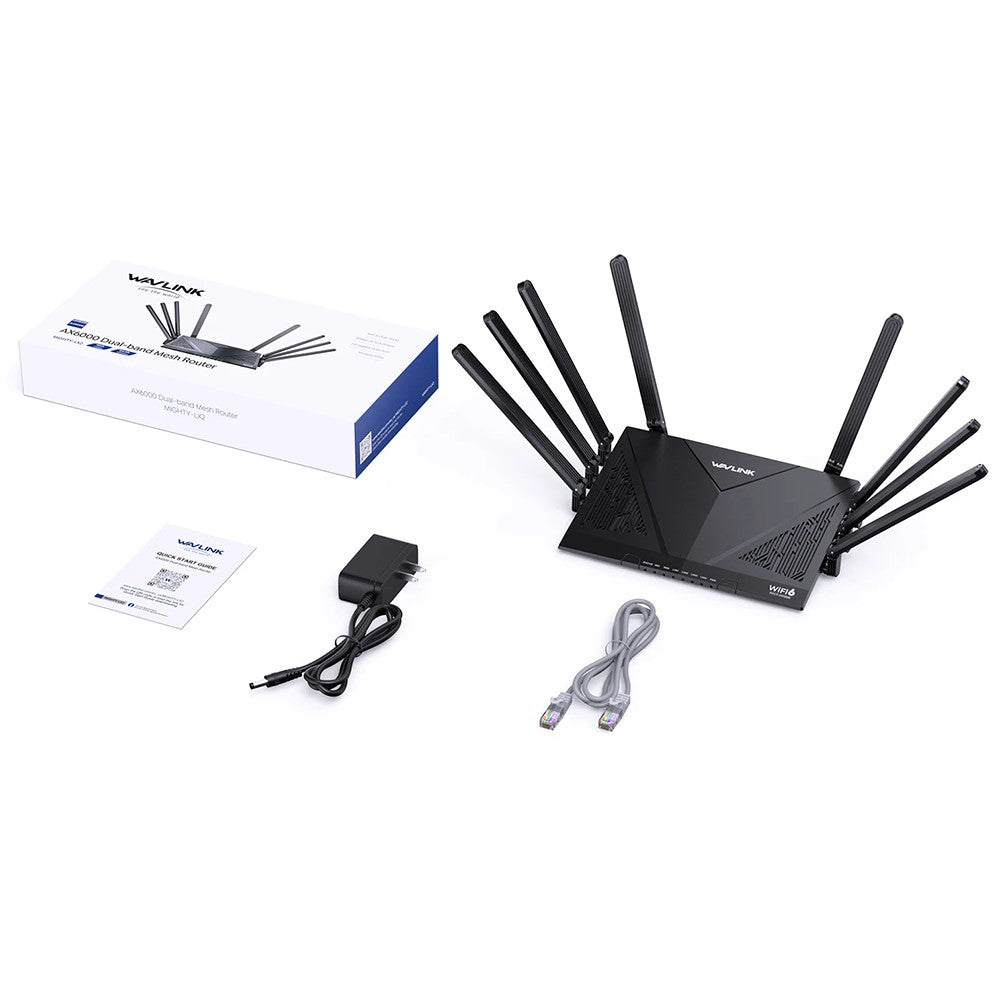 WAVLINK WN536AX6 AX6000 WiFi 6 Router High Speed Dual Band MESH AP Repeater for Gaming