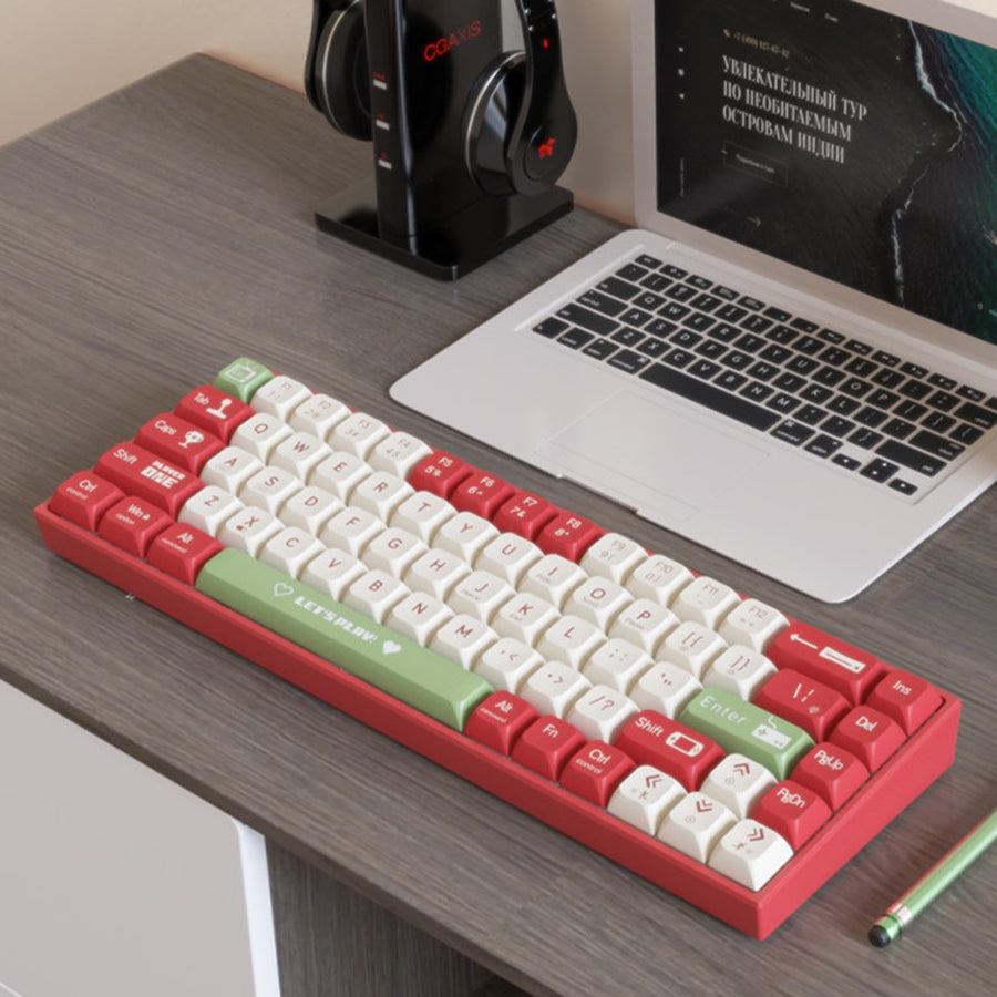 Ajazz AK680 Wired Mechanical Keyboard for PC & Mac, 68 Keys, Hot-Swap, photo 3