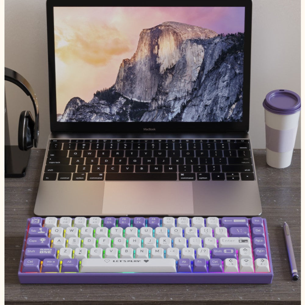 Ajazz AK680 Wired Mechanical Keyboard for PC & Mac, 68 Keys, Hot-Swap, photo 4