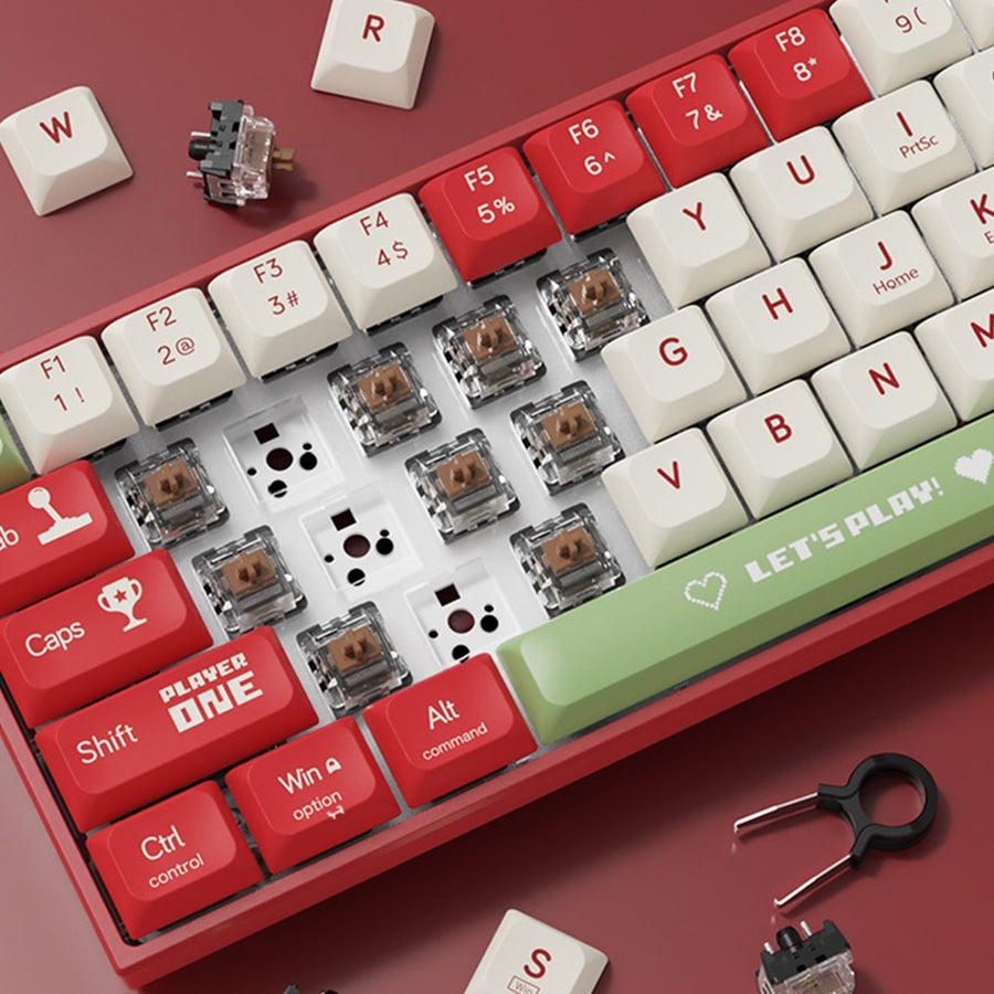 Ajazz AK680 Wired Mechanical Keyboard for PC & Mac, 68 Keys, Hot-Swap, photo 7