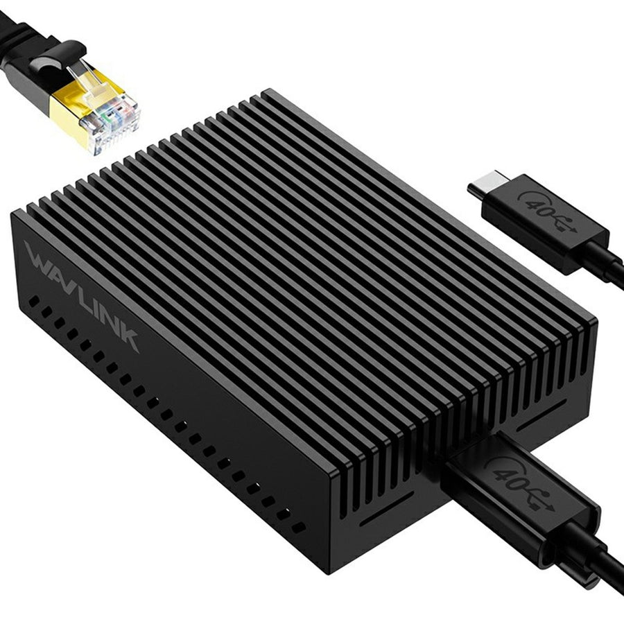 WAVLINK NWU342G 10Gbps Ethernet Adapter Aluminum Alloy RJ45 Network Converter for MacBook Windows