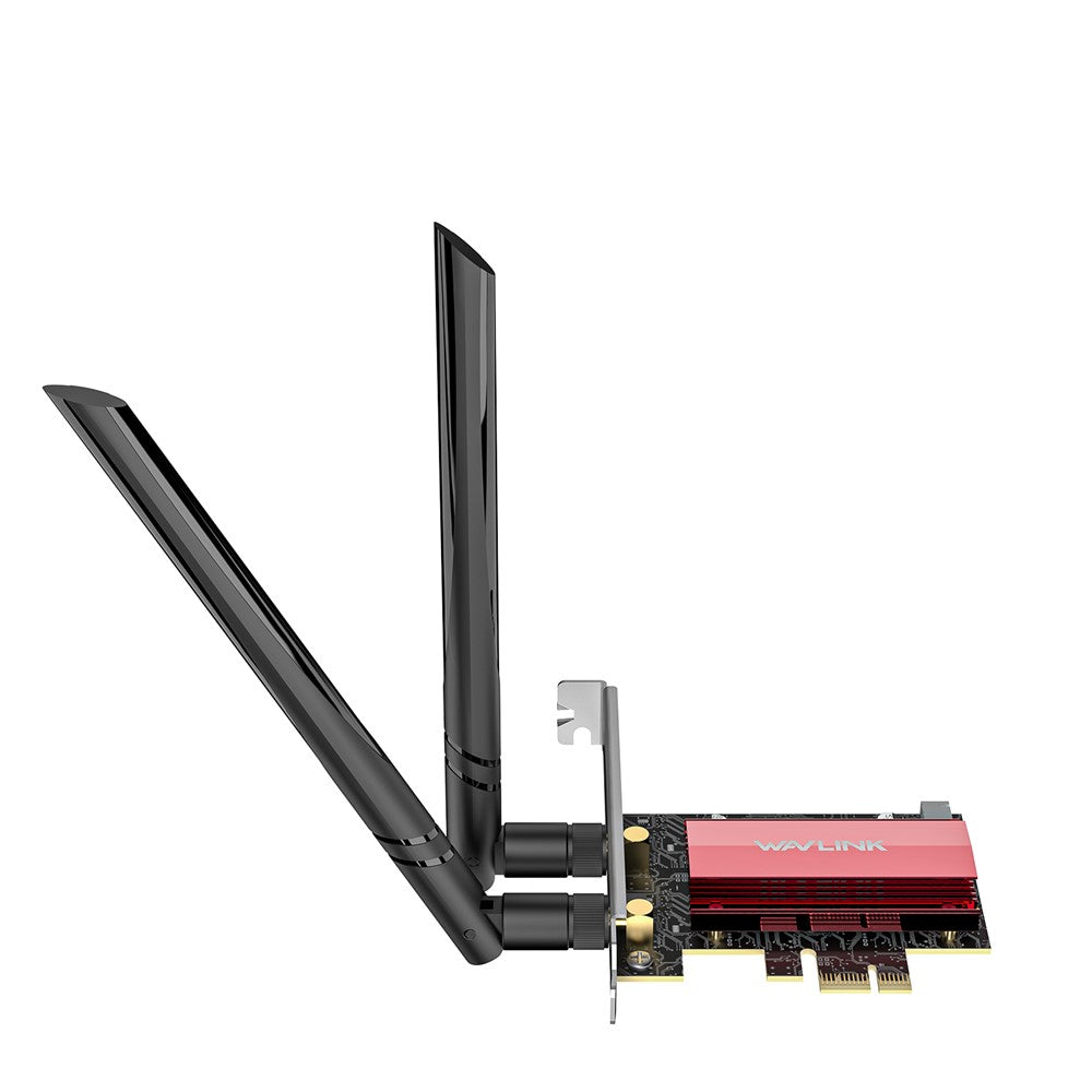 WAVLINK WL-WN685BE3-B WiFi 7 Tri-Band PCI-E Wireless Network Card BE8800 2.4GHz 5GHz 6GHz Bluetooth-Compatible 5.4 Adapter