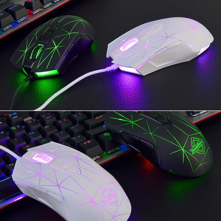 Ajazz AJ52 Star Wired Gaming Mouse for PC & Mac, 2500 DPI, RGB, photo 9
