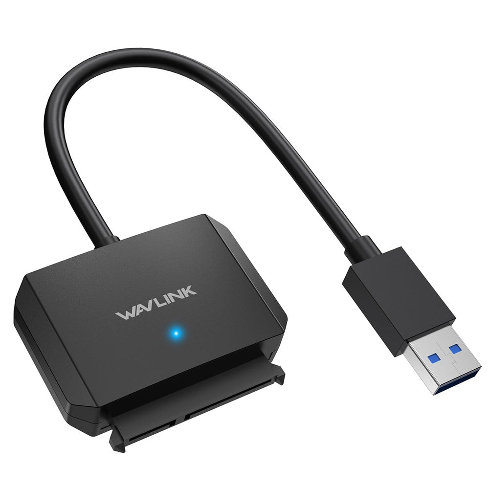 WAVLINK WL-ST345A USB 3.0 to SATA III Hard Drive Adapter Cable 5Gbps Data Transfer Converter