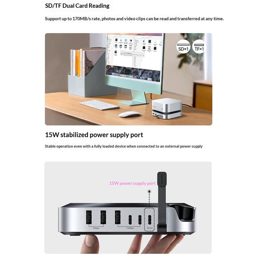 UGREEN CM841-65487 11-in-1 Docking Station