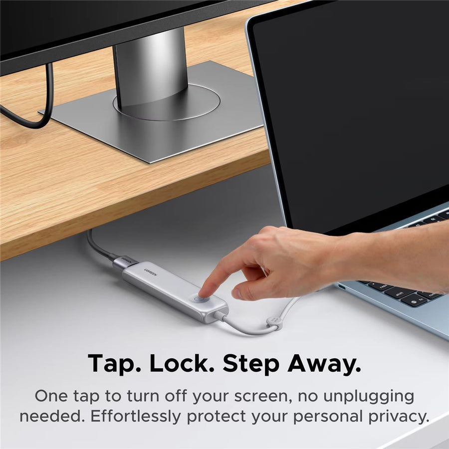 UGREEN U601 95189 5 in 1 USB-C Hub 4K / 60Hz HD PD 100W Fast Charging USB 3.2 Gen2 10Gbps Type-C Docking Station for MacBook Laptop