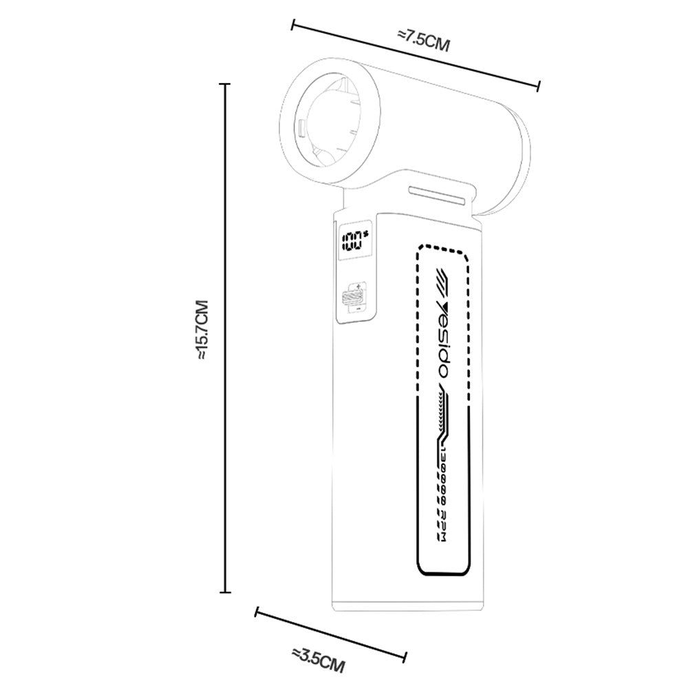 YESIDO YF19 Handheld Fan