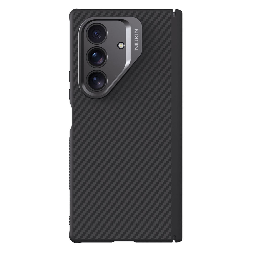 NILLKIN For Samsung Galaxy Z Fold7 5G Magnetic Case TPU + Aramid Fiber Lens Kickstand Phone Cover Precision Cutout