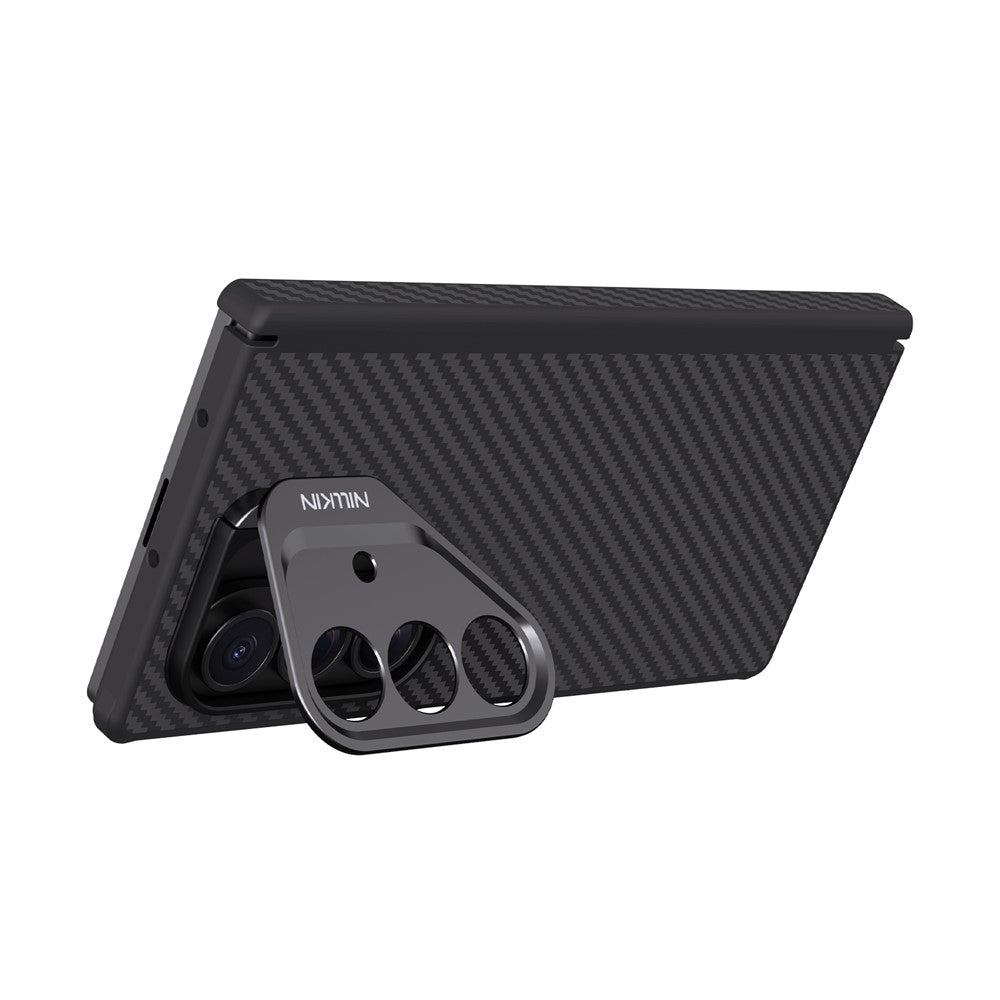 NILLKIN For Samsung Galaxy Z Fold7 5G Magnetic Case TPU + Aramid Fiber Lens Kickstand Phone Cover Precision Cutout