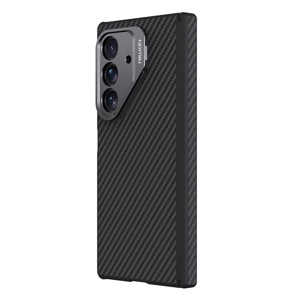 NILLKIN For Samsung Galaxy Z Fold7 5G Magnetic Case TPU + Aramid Fiber Lens Kickstand Phone Cover Precision Cutout