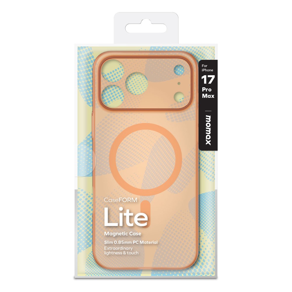 MOMAX MTAP25 Case for iPhone 17 Pro Max, Magnetic, photo 6