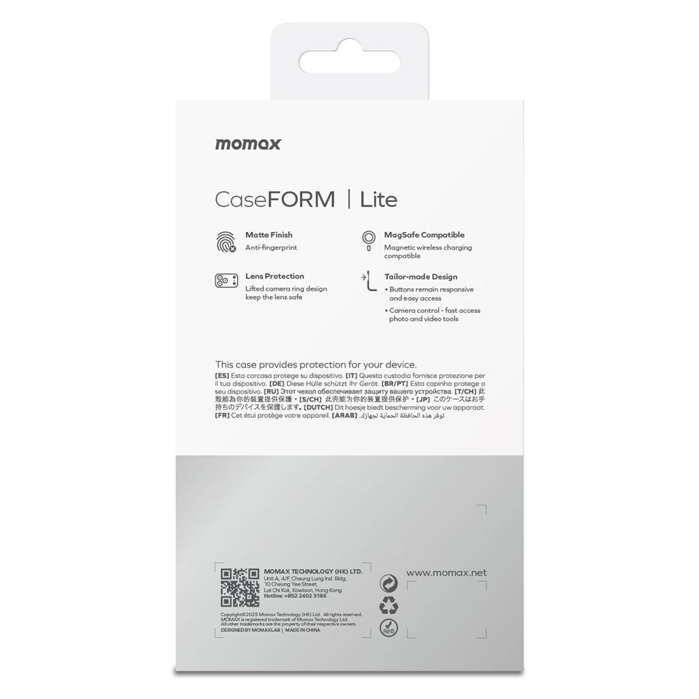 MOMAX MTAP25 Case for iPhone 17 Pro Max, Magnetic, photo 7