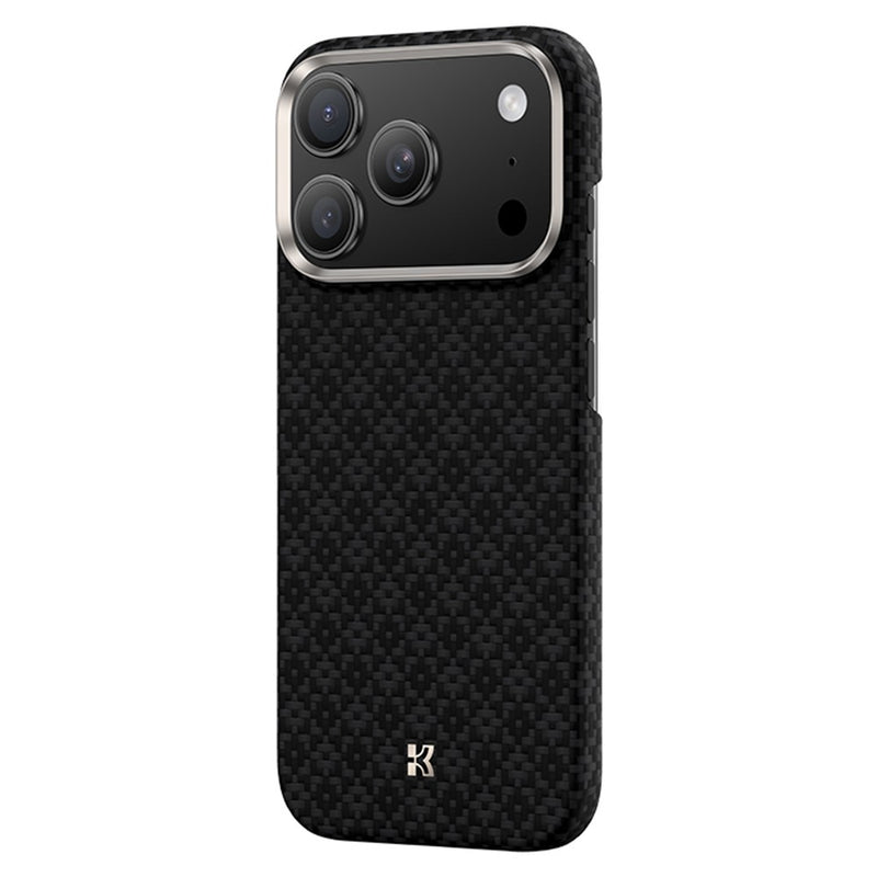 BENKS C1 For iPhone 18 Pro / 17 Pro Case Aramid Fiber Diamond Texture Woven Phone Cover Compatible with MagSafe