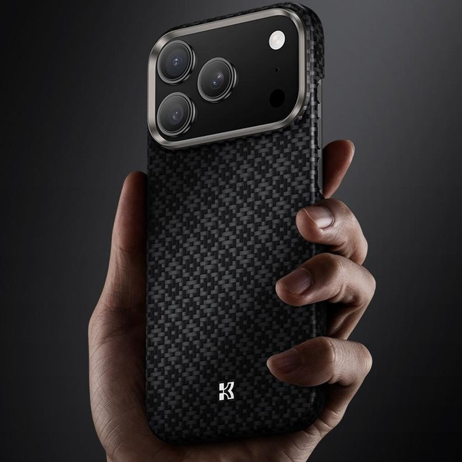 BENKS C1 For iPhone 18 Pro / 17 Pro Case Aramid Fiber Diamond Texture Woven Phone Cover Compatible with MagSafe