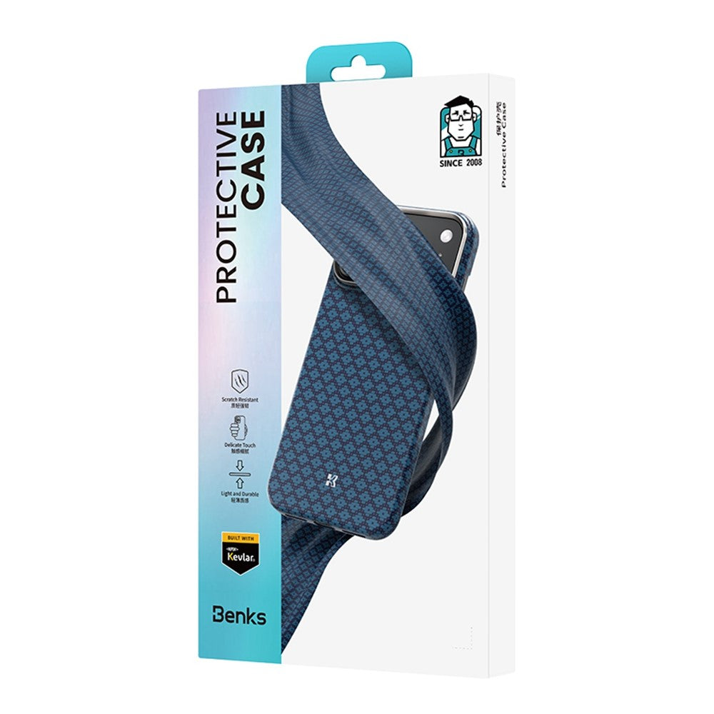 BENKS C1 For iPhone 18 Pro Max / 17 Pro Max Case Aramid Fiber Woven Phone Cover Compatible with MagSafe