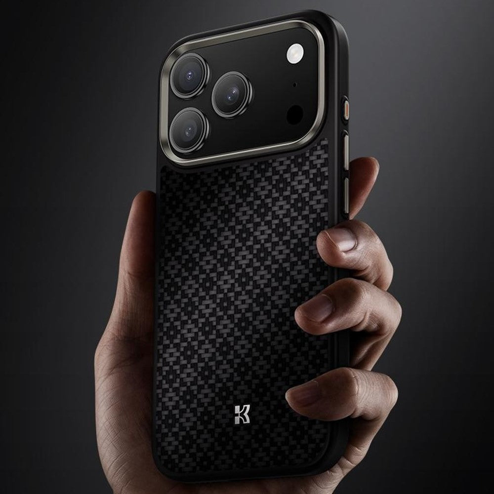 BENKS Y2 For iPhone 17 Pro Max Case Aramid Fiber Weave Texture Phone Cover Compatible with MagSafe