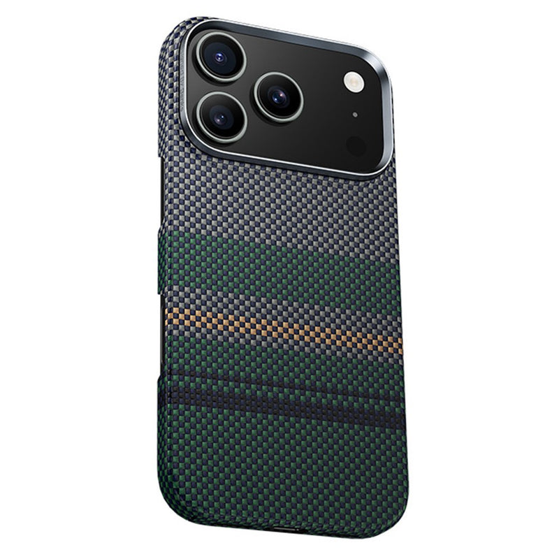 BENKS C1 For iPhone 17 Pro Case Compatible with MagSafe Aramid Fiber Aurora Flow Woven Phone Cover