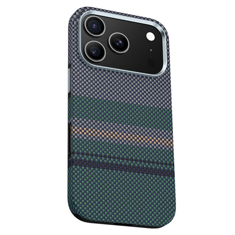 BENKS For iPhone 17 Pro Magnetic Case Aramid Fiber Fiber Phone Back Cover Floating Weave Design