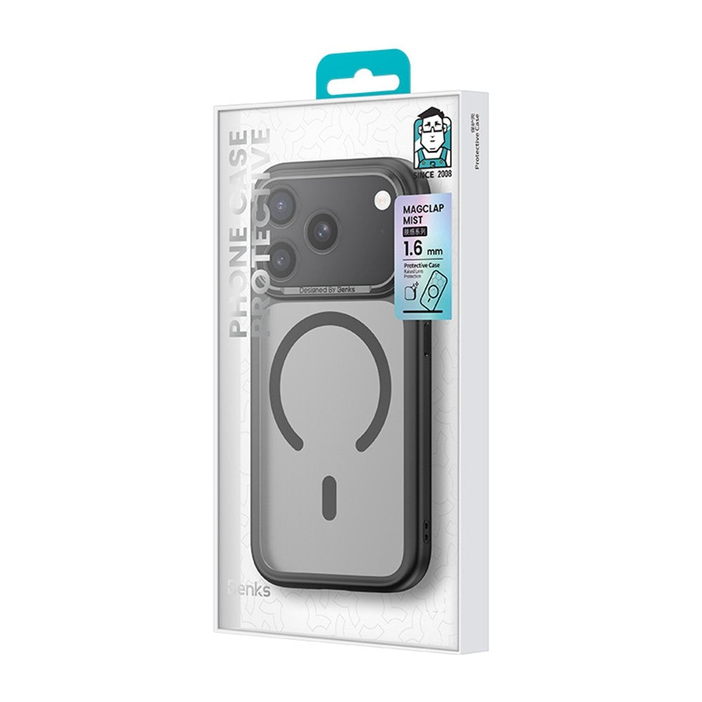BENKS For iPhone 17 Pro Magnetic Case Skin Feel TPU + PC Phone Cover Compatible with MagSafe
