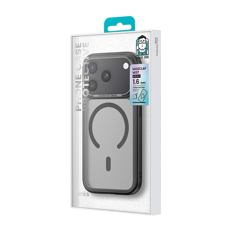 BENKS For iPhone 17 Pro Magnetic Case Skin Feel TPU + PC Phone Cover Compatible with MagSafe