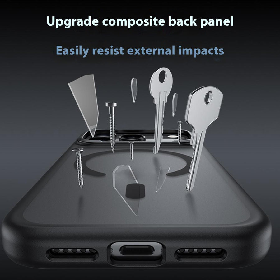 BENKS For iPhone 17 Pro Magnetic Case Skin Feel TPU + PC Phone Cover Compatible with MagSafe