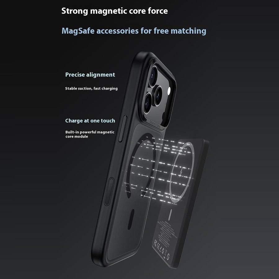 BENKS For iPhone 17 Pro Magnetic Case Skin Feel TPU + PC Phone Cover Compatible with MagSafe