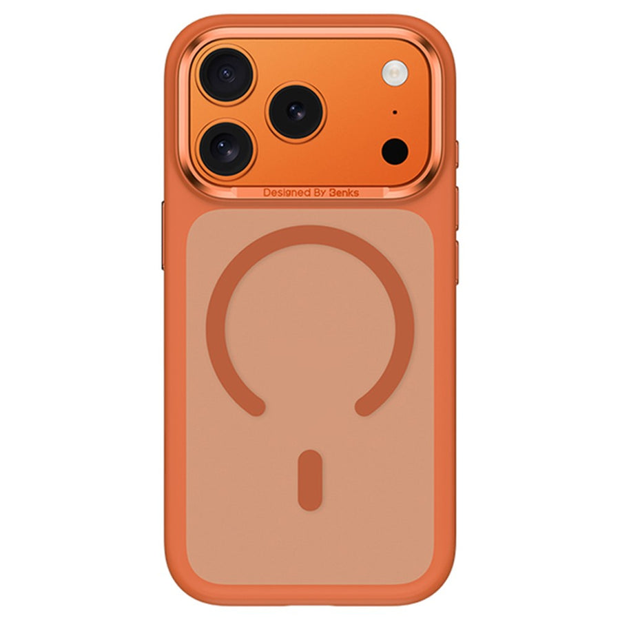 BENKS For iPhone 17 Pro Magnetic Case Skin Feel TPU + PC Phone Cover Compatible with MagSafe