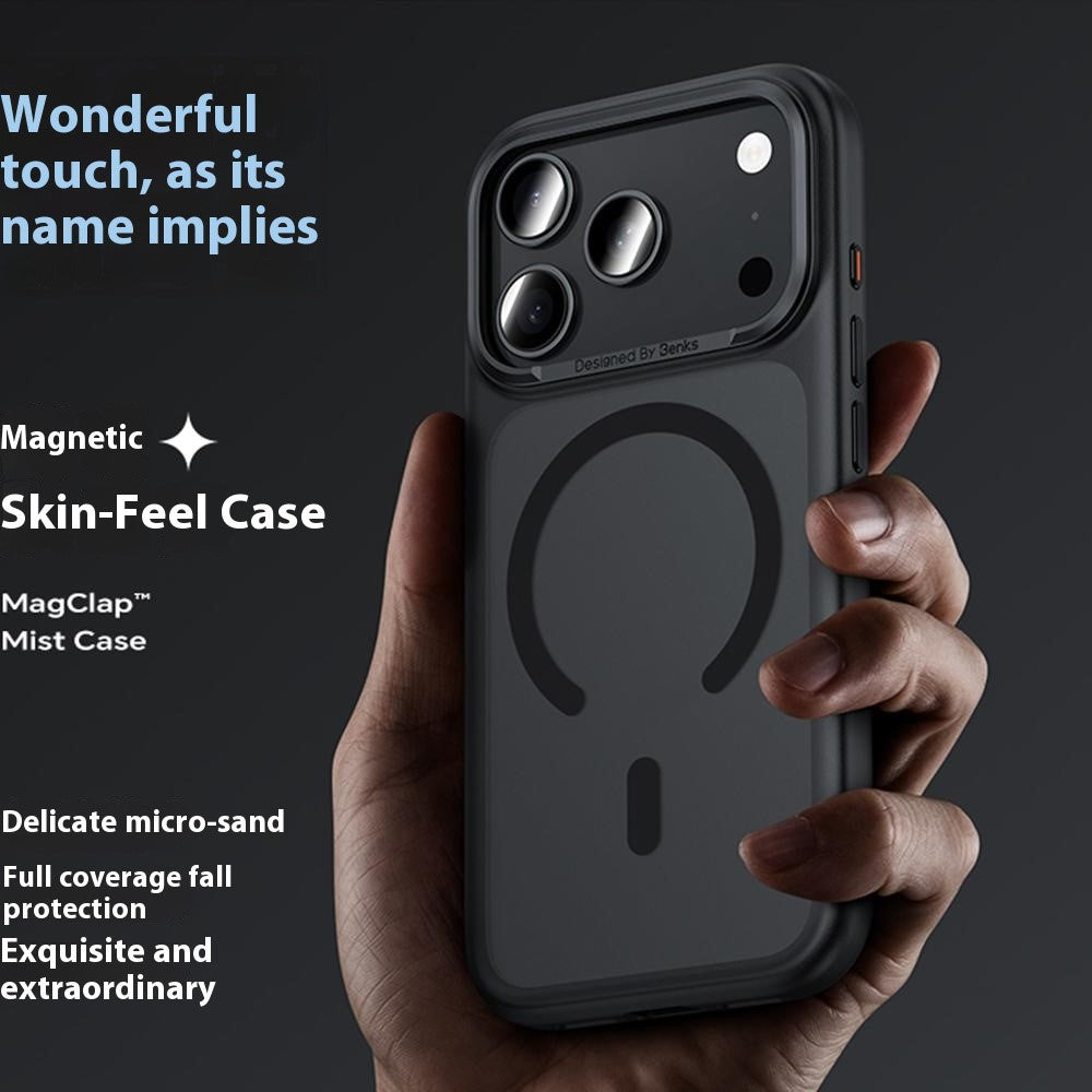BENKS For iPhone 17 Pro Max Magnetic Case Skin Feel TPU + PC Phone Cover Compatible with MagSafe