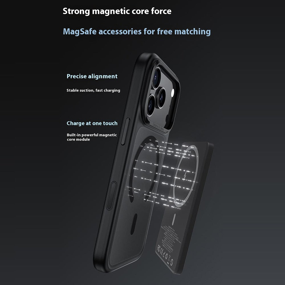 BENKS For iPhone 17 Pro Max Magnetic Case Skin Feel TPU + PC Phone Cover Compatible with MagSafe