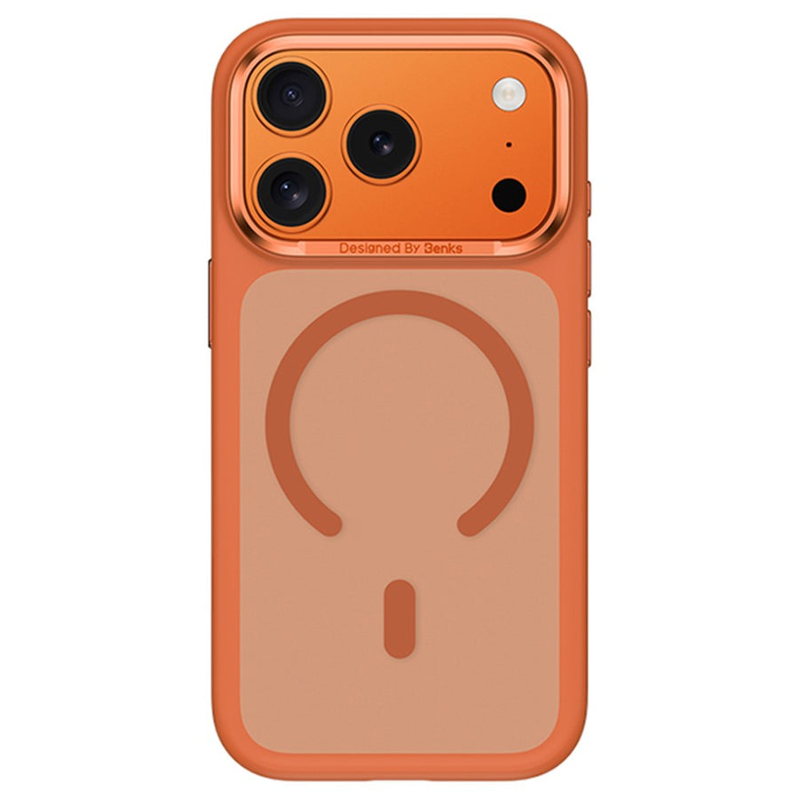 BENKS For iPhone 17 Pro Max Magnetic Case Skin Feel TPU + PC Phone Cover Compatible with MagSafe