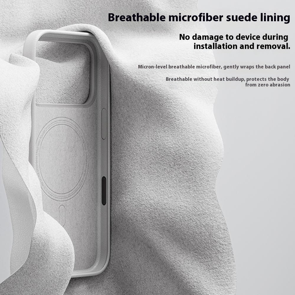 BENKS Q2 For iPhone 17 Pro Max Mircrofiber Leather + PC + Silicone Phone Case Compatible with MagSafe