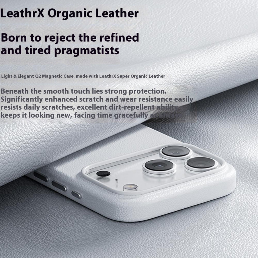 BENKS Q2 For iPhone 17 Pro Mircrofiber Leather + PC + Silicone Phone Case Compatible with MagSafe