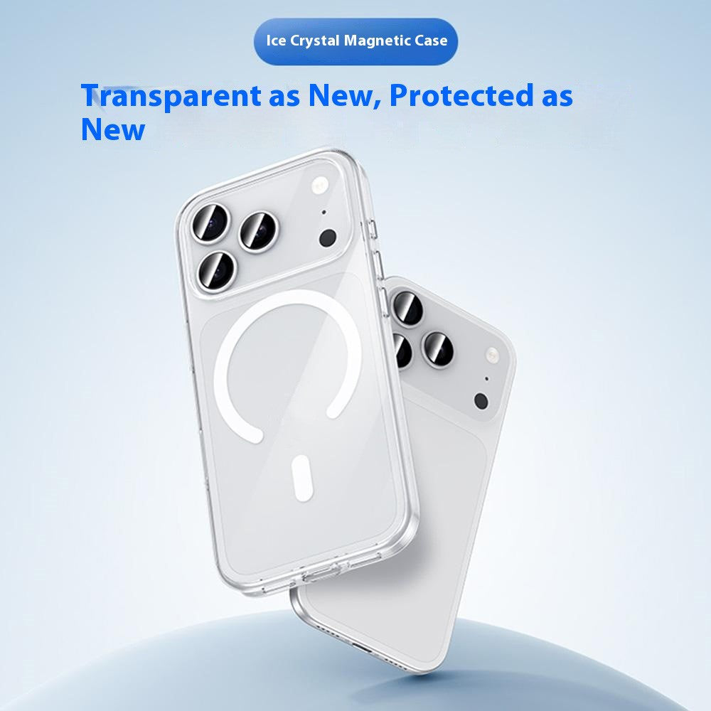 BENKS For iPhone 17 Pro Magnetic Case TPU PC Clear Phone Cover Compatible with MagSafe