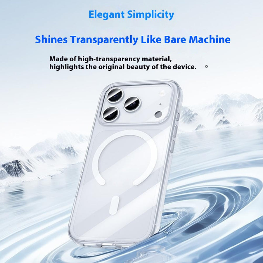 BENKS For iPhone 17 Pro Magnetic Case TPU PC Clear Phone Cover Compatible with MagSafe