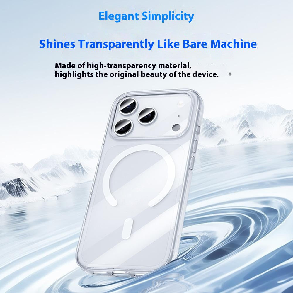 BENKS For iPhone 17 Pro Max Magnetic Case TPU PC Clear Phone Cover Compatible with MagSafe