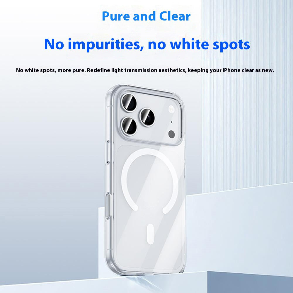 BENKS For iPhone 17 Pro Max Magnetic Case TPU PC Clear Phone Cover Compatible with MagSafe
