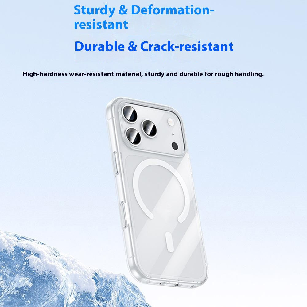 BENKS For iPhone 17 Pro Max Magnetic Case TPU PC Clear Phone Cover Compatible with MagSafe