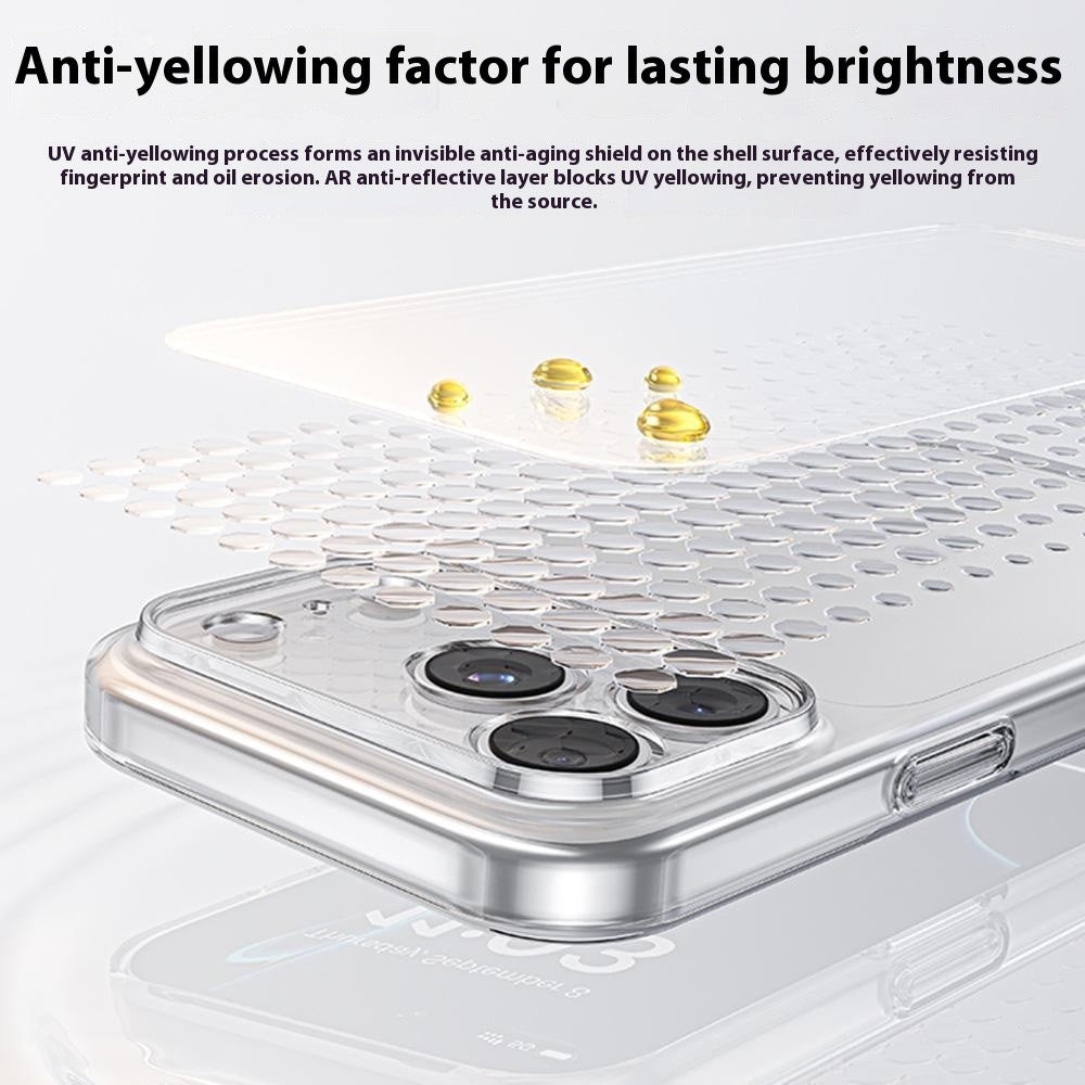 BENKS For iPhone 17 Pro Case Ultra Thin Naked-like Clear PC Phone Cover