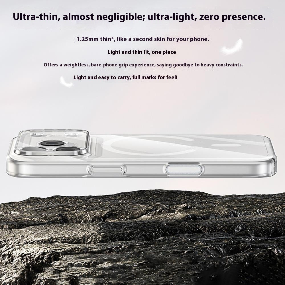 BENKS For iPhone 17 Pro Max Magnetic Case Ultra Thin Naked-like Clear PC Phone Cover Compatible with MagSafe