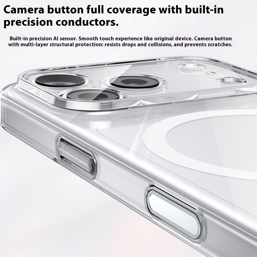 BENKS For iPhone 17 Pro Max Magnetic Case Ultra Thin Naked-like Clear PC Phone Cover Compatible with MagSafe