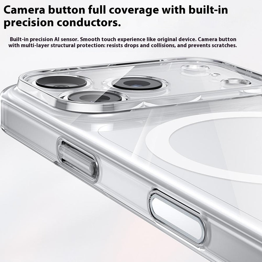 BENKS For iPhone 17 Pro Max Magnetic Case Ultra Thin Naked-like Clear PC Phone Cover Compatible with MagSafe