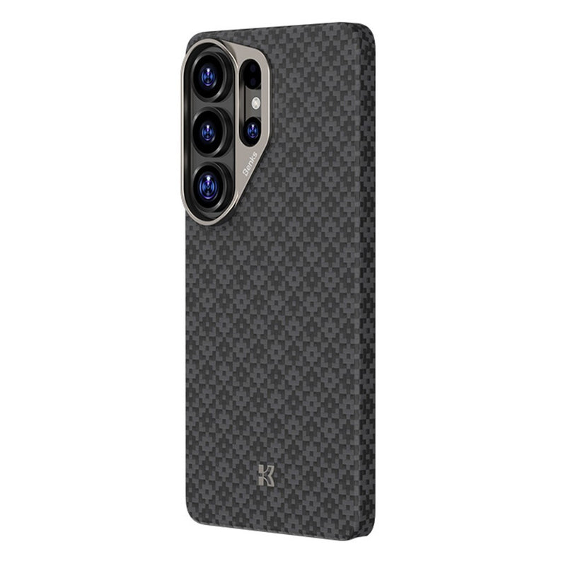 BENKS C1 For Samsung Galaxy S26 Ultra Magnetic Case Aramid Fiber Diamond Texture Woven Phone Cover