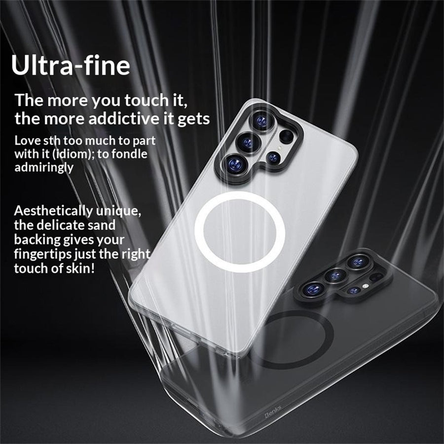 BENKS For Samsung Galaxy S26 Ultra Magnetic Case PC + TPU Matte Phone Cover